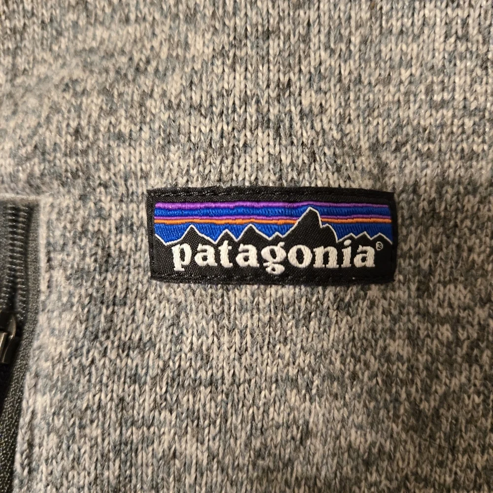 Patagonia Better Sweater 1/4 Zip Pullover Gray Size S